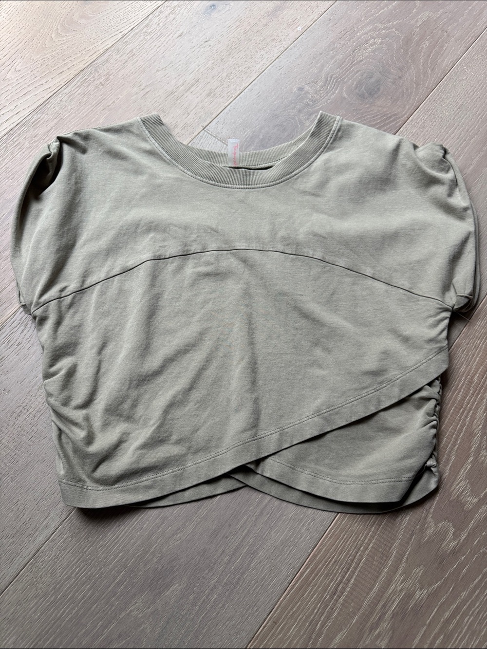 FP Movement by Free People Sage Stone Hot Shot Cropped Top